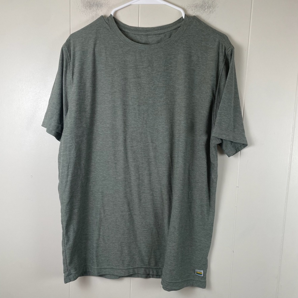 VUORI Men's Gray Short Sleeve‎ Performance T-Shirt Style V126 Size  L